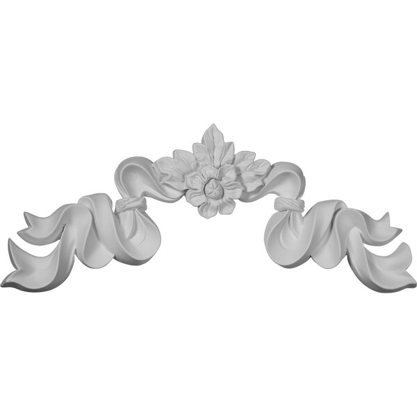 Ekena Millwork 15 1/4"W x 6 1/4"H x 1"P Versailles Ribbon Onlay ONL15X06X01VE - main